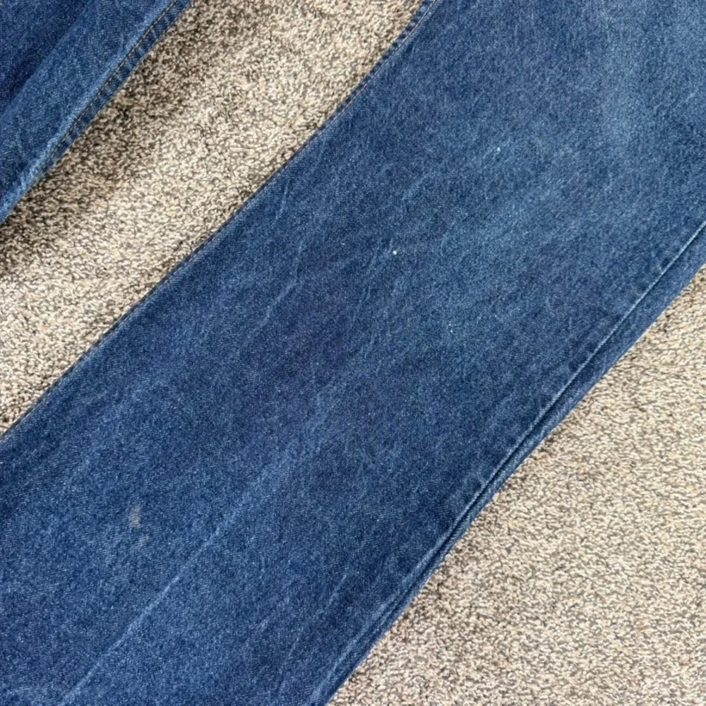 Vintage Levis 517 Orange Tab‎ Mens 42x32 Bootcut Jeans Blue Denim USA Made 90s
